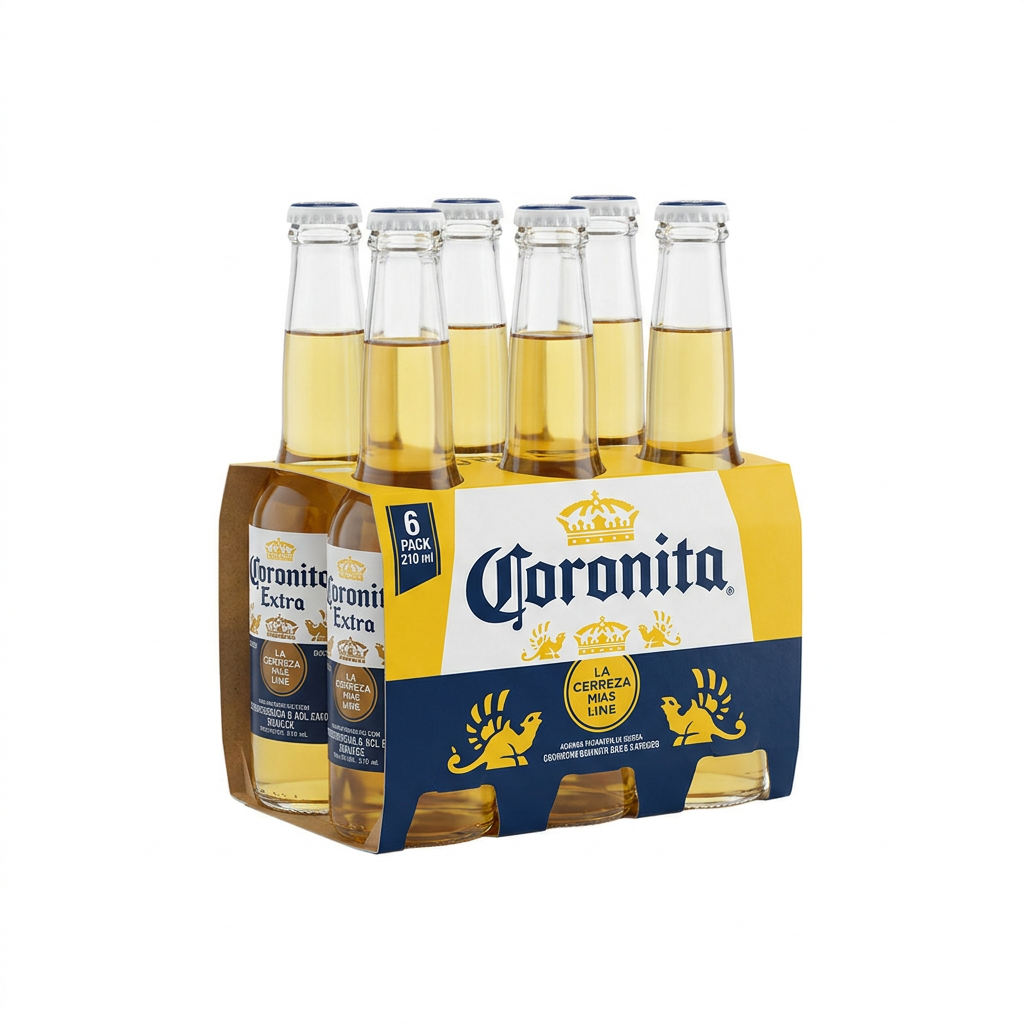 CERVEZA CORONITA x6x210 CC