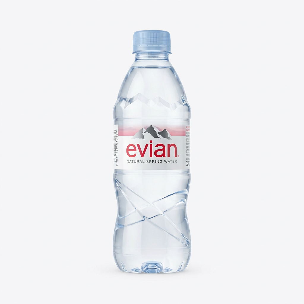 AGUA EVIAN PLASTICO S/Gx 330 ml