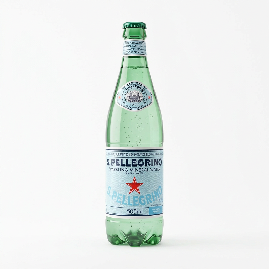 AGUA MINERAL C/GAS SAN PELLEGRINO x505 ml