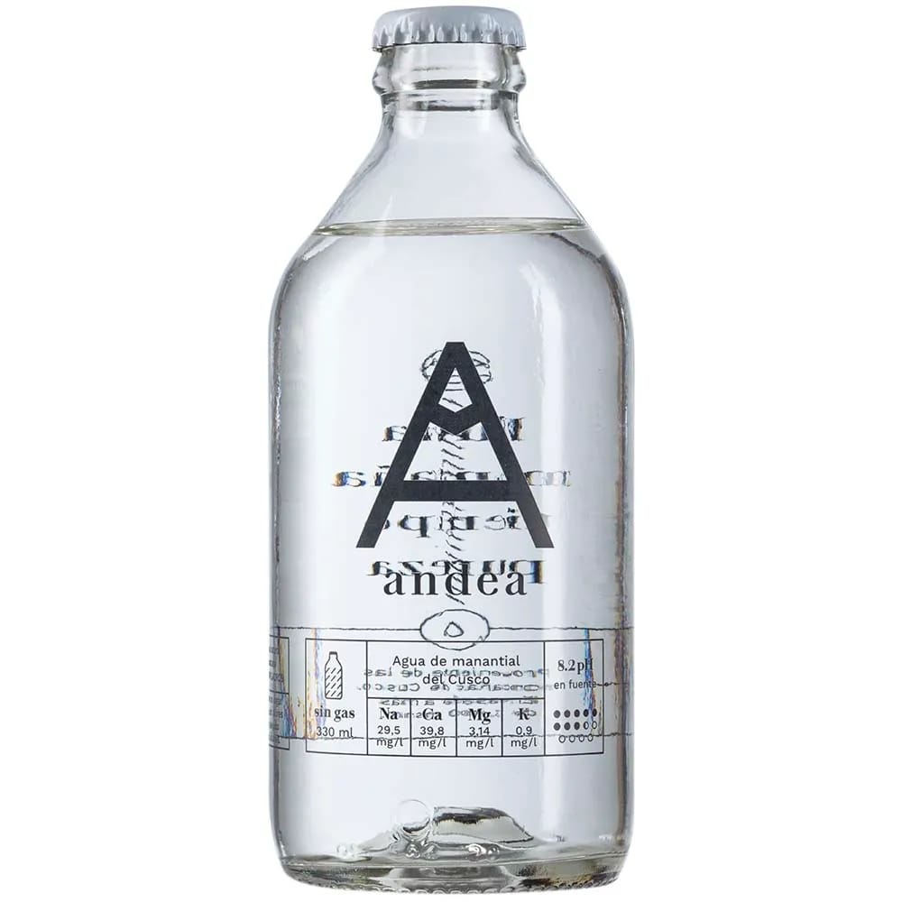 AGUA ANDEA DE VIDRIO SIN GAS X330