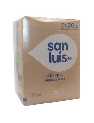 AGUA SAN LUIS DESCARTABLE * 20 LT.
