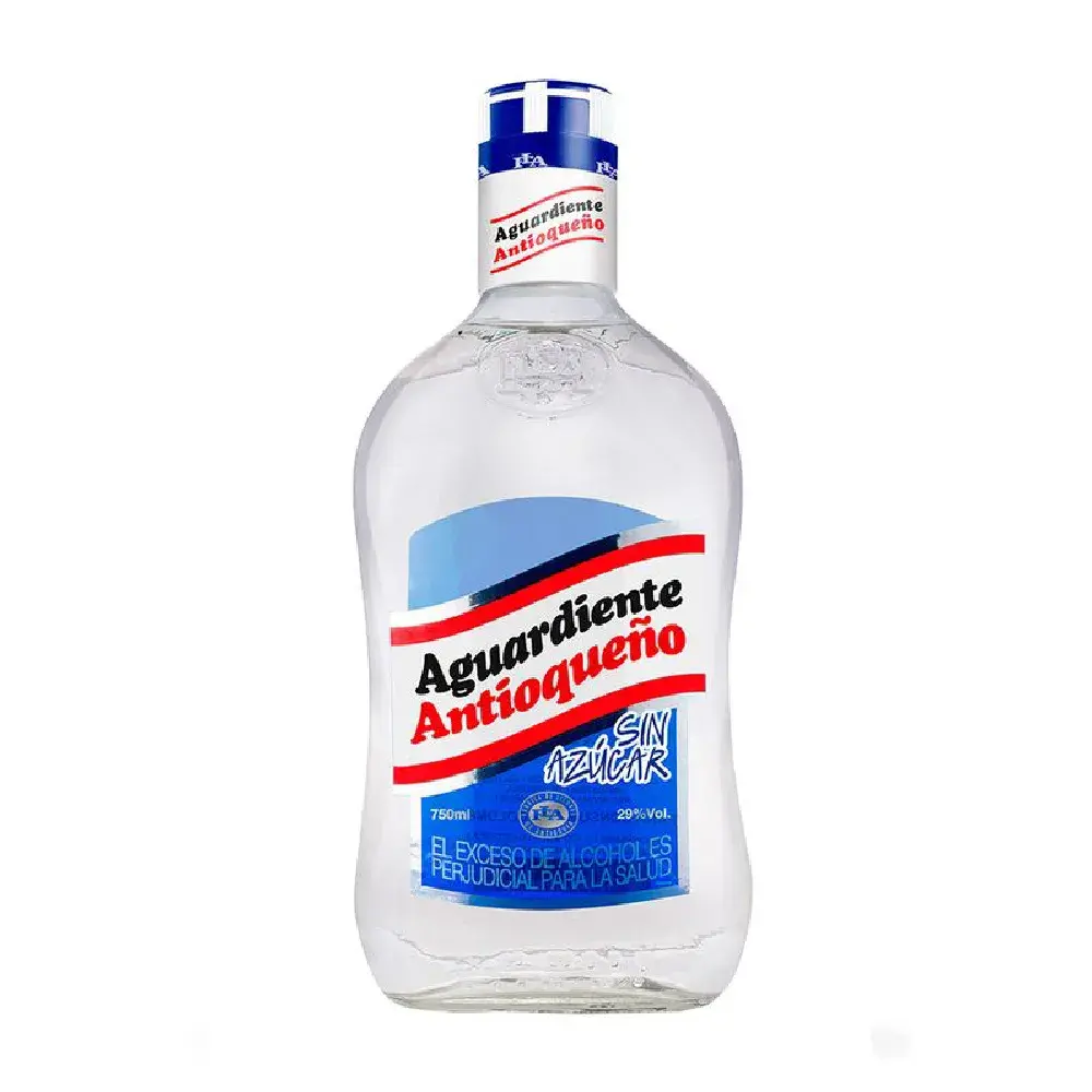 AGUARDIENTE ANTIOQUENO S/AZUCAR X 750 C.C.