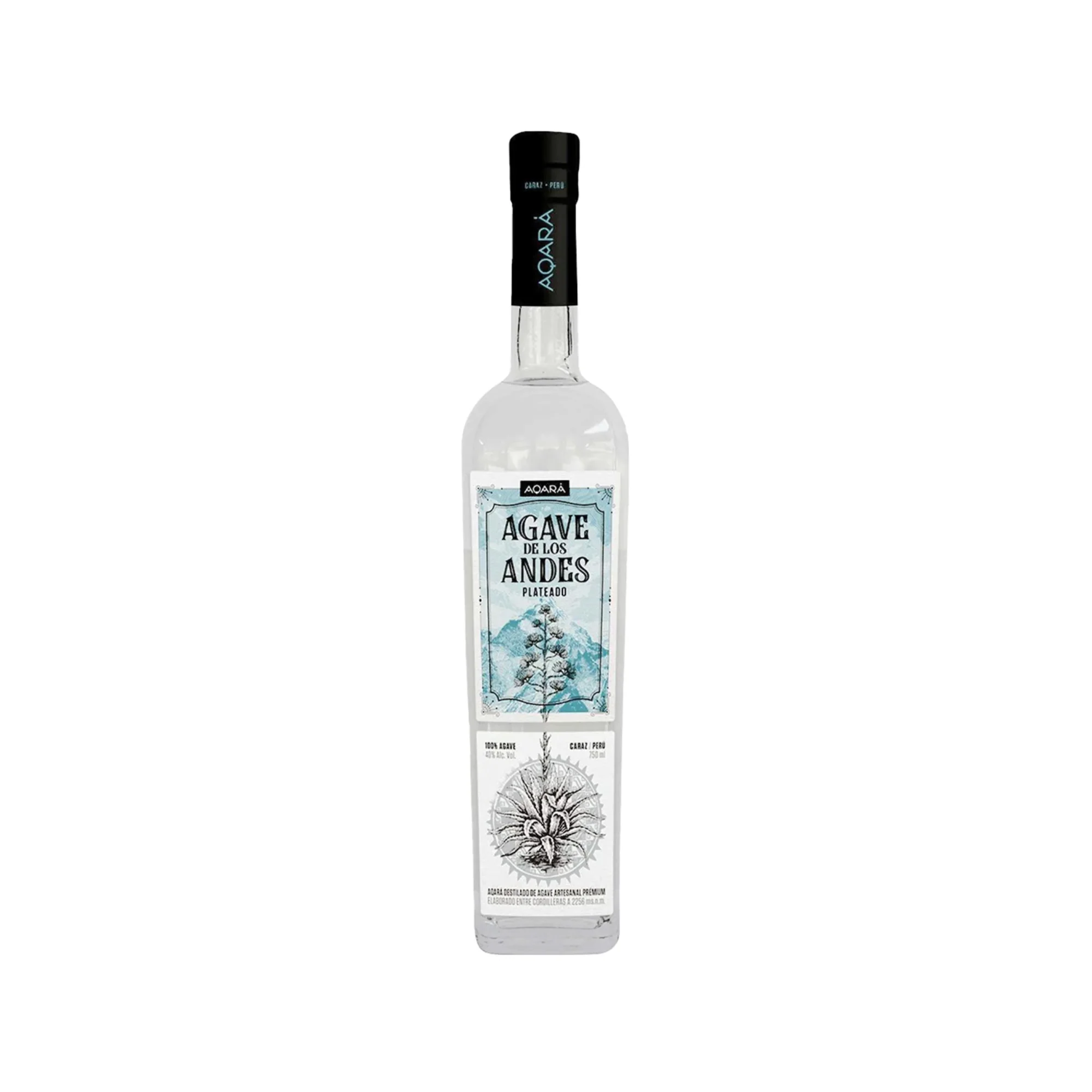 AQARA AGAVE DE LOS ANDES PLATEADO x 750 cc