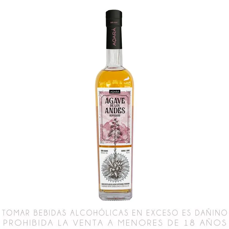 AQARA AGAVE DE LOS ANDES REPOSADO x 700 cc