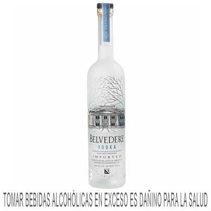 BELVEDERE VODKA X 750 C.C.