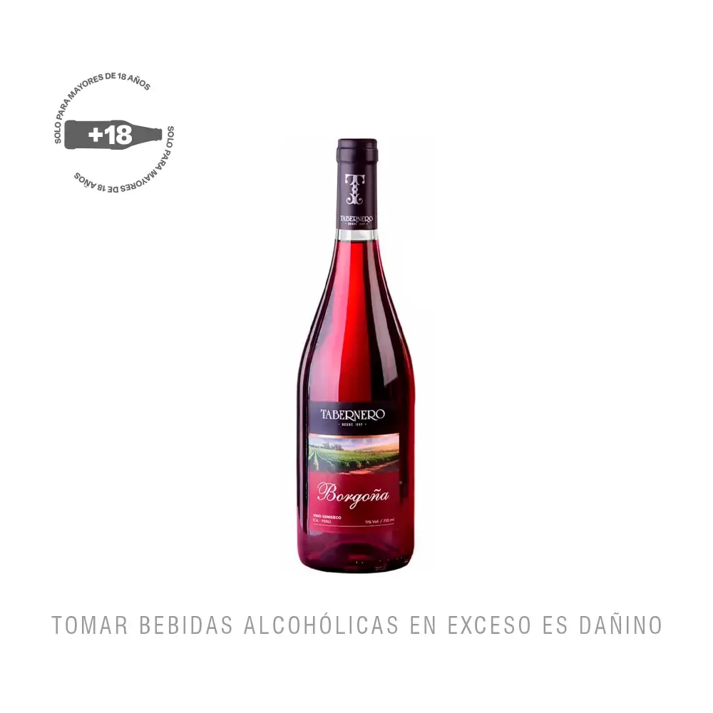 BORGONA TABERNERO SEMI SECO x 750cc.