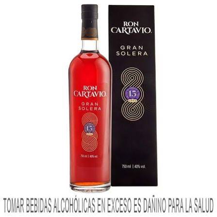 CARTAVIO GRAN SOLERA 15 ANOS x 750 cc.