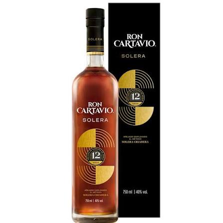 CARTAVIO SOLERA 12 ANOS x 750 ml.