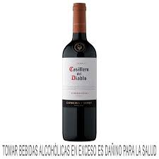 CASILLERO DEL DIABLO RESERVA CARMENERE X 750 C.C.