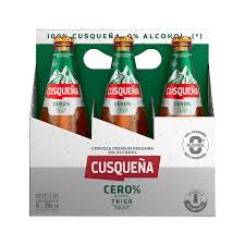 CERVEZA CUSQUENA TRIGO CERO x6x330 cc