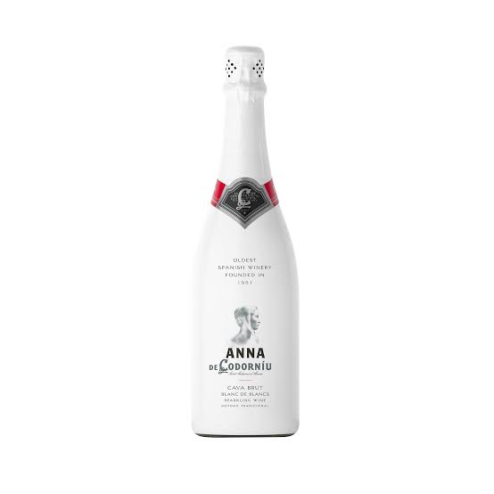 CHAMPAGNE ANNA CODORNIU BLANC DE BLANC x 750 cc.