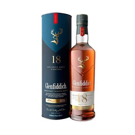 GLENFIDDICH 18 ANOS SCOTCH WHISKY x 750 cc..