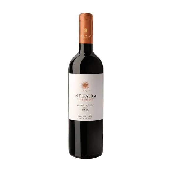 INTIPALKA RESERVA MALBEC MERLOT X 750 C.C.