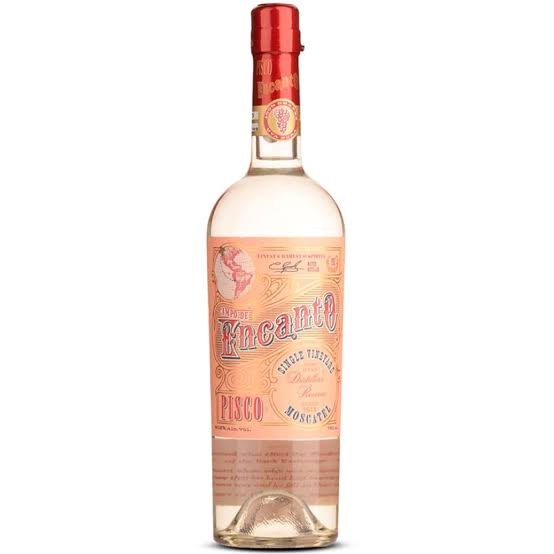 PISCO CAMPO DEL ENCANTO MOSCATEL X 750 C.C.
